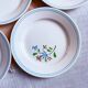 4 Salins dessert plates