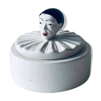 Ceramic Pierrot Box