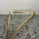Table en verre
