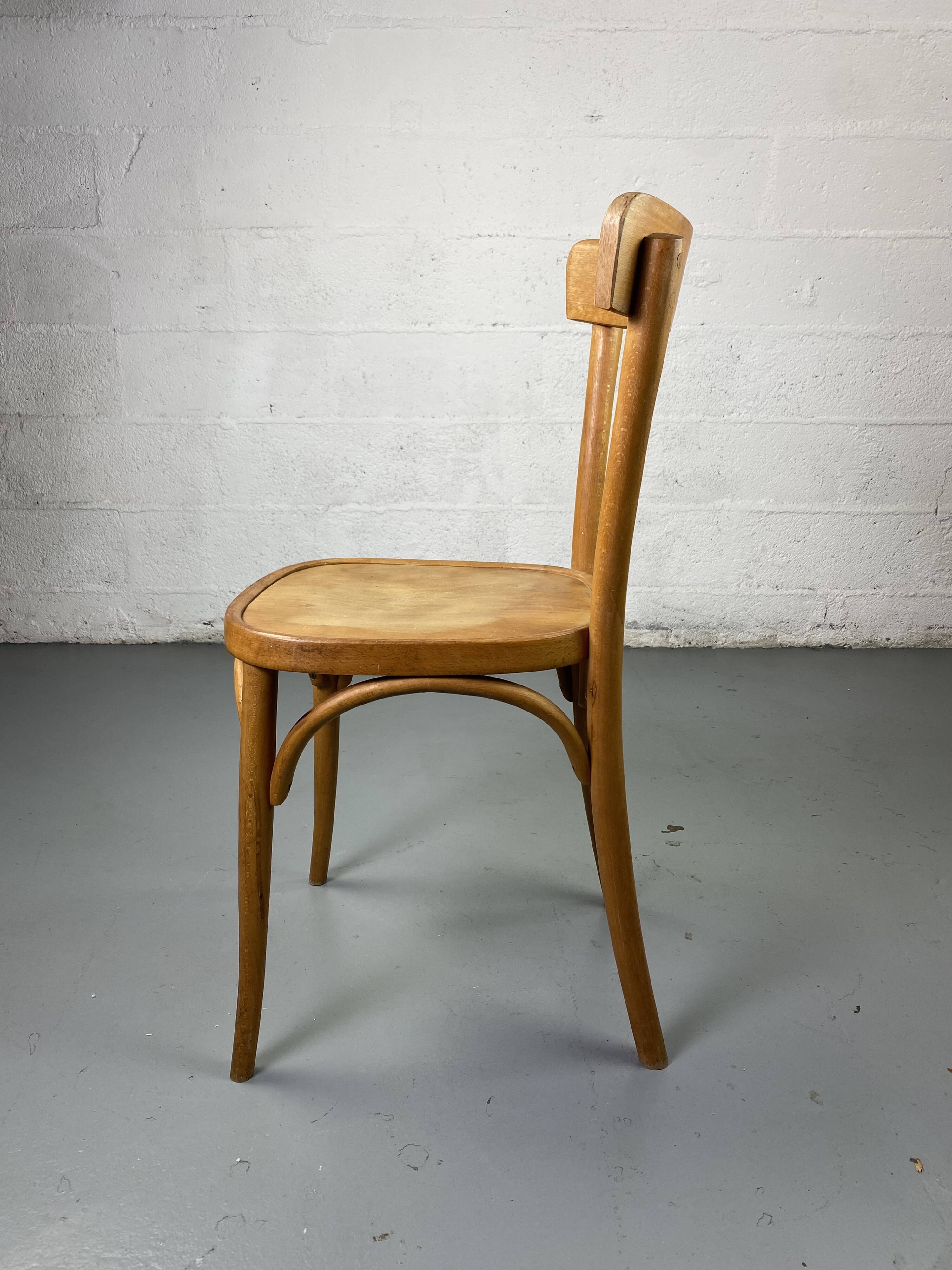 Wooden bistro chair