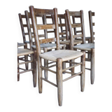 Lot of 12 Georges Robert mountain chairs - France 1960