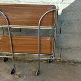 Folding kitchen trolley, 1970s Pressolite