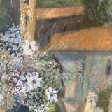 “Veranda du Midi” oil on canvas signed Helme