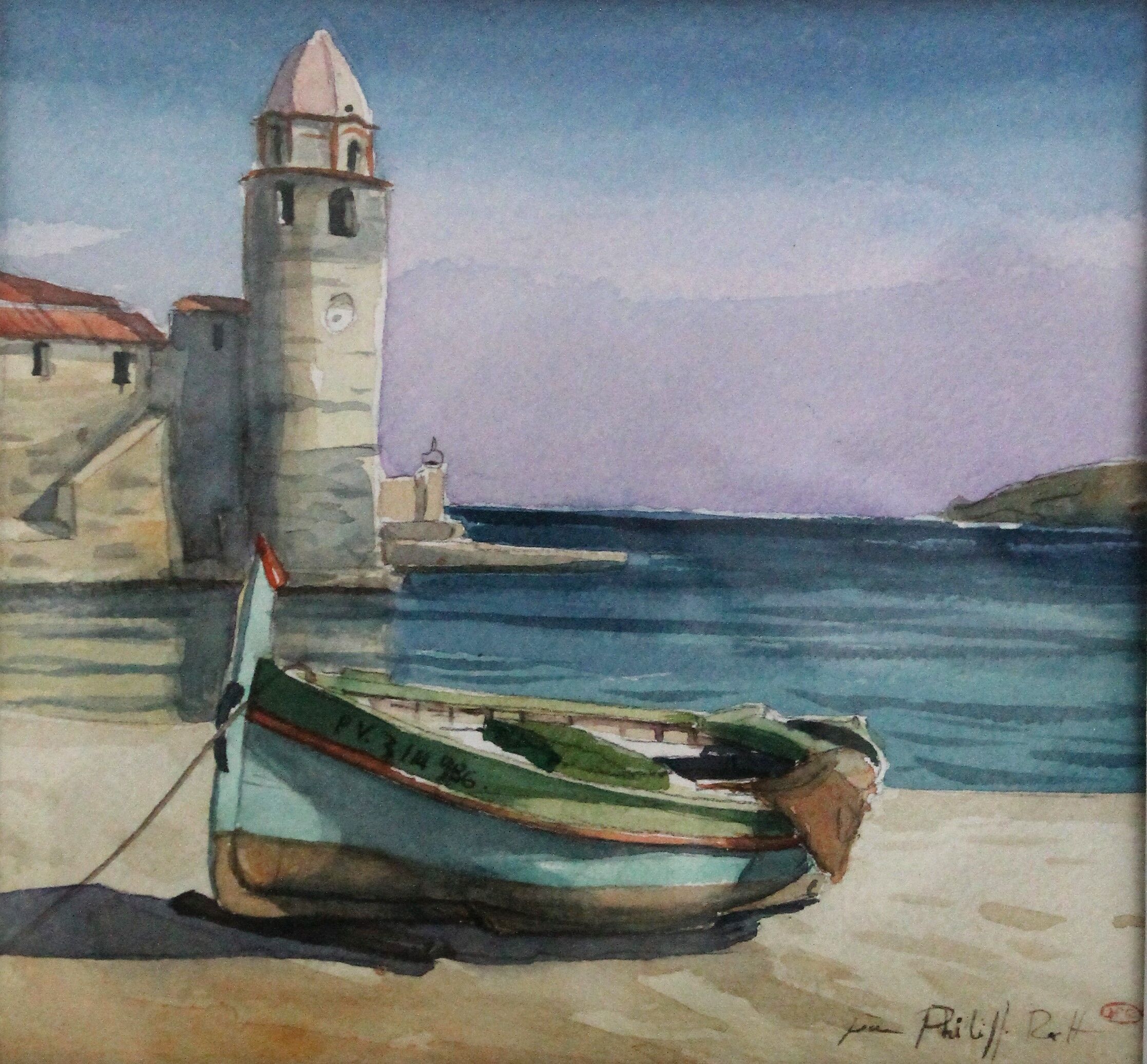 Plage de Collioure, Jean-Philippe Roch