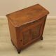 Burr wood cabinet, solid wood, Danish design, 1960s