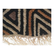 Hand Crafted Kuba Cloth Wall Hanging from D.R. Congo, 1960's