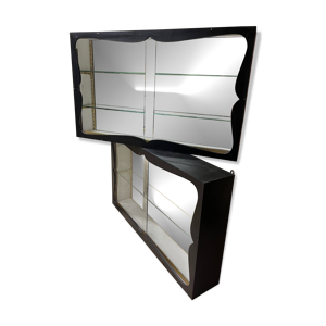 paire de vitrines de