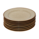 8 plates in speckled Tulowice sandstone