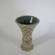 Enamelled stoneware vase signed J Breugnot number 177