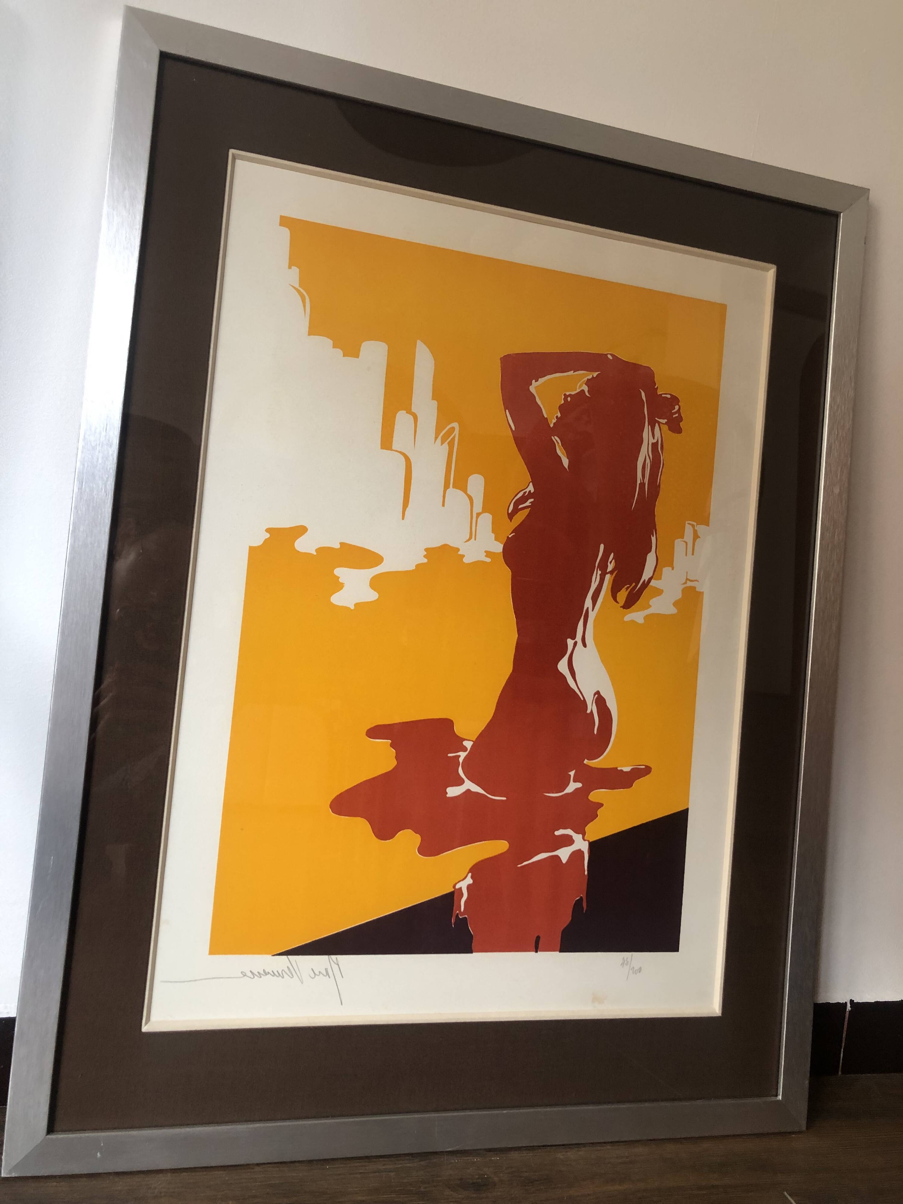 Vintage screen print