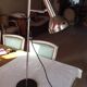 Lampe de bureau chromée, orientable, vintage, années 70
