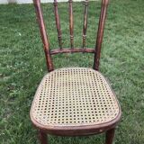 Suite de 6 chaises de bistrot Thonet