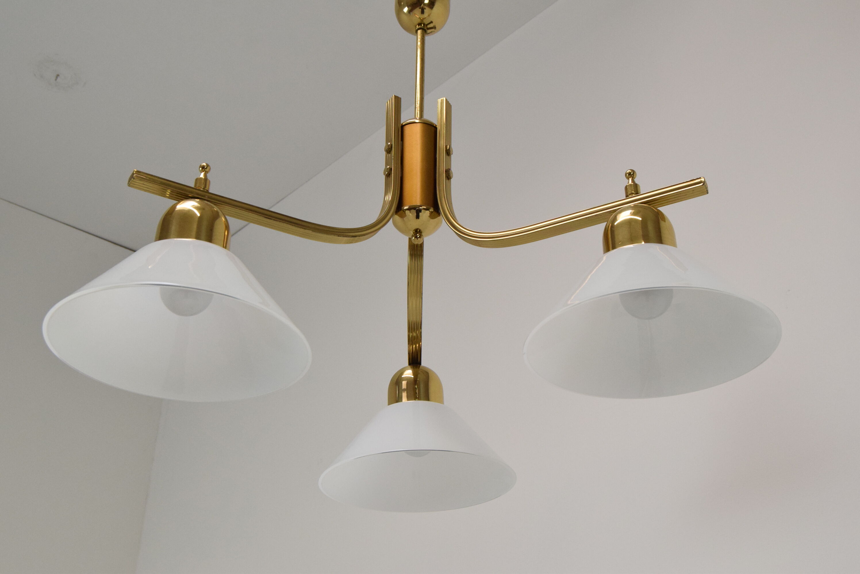 Mid-century design Chandelier,1980's.