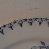 Assiette plate Sarreguemines 1930