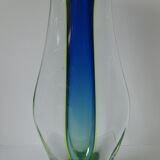 Vase en verre biologique vénitien des années 1950 Murano, réalisé par Arte Nuova Murano et Pustetto et Zanetti, Venise, pour l'Exposition universelle de 1958 à Bruxelles