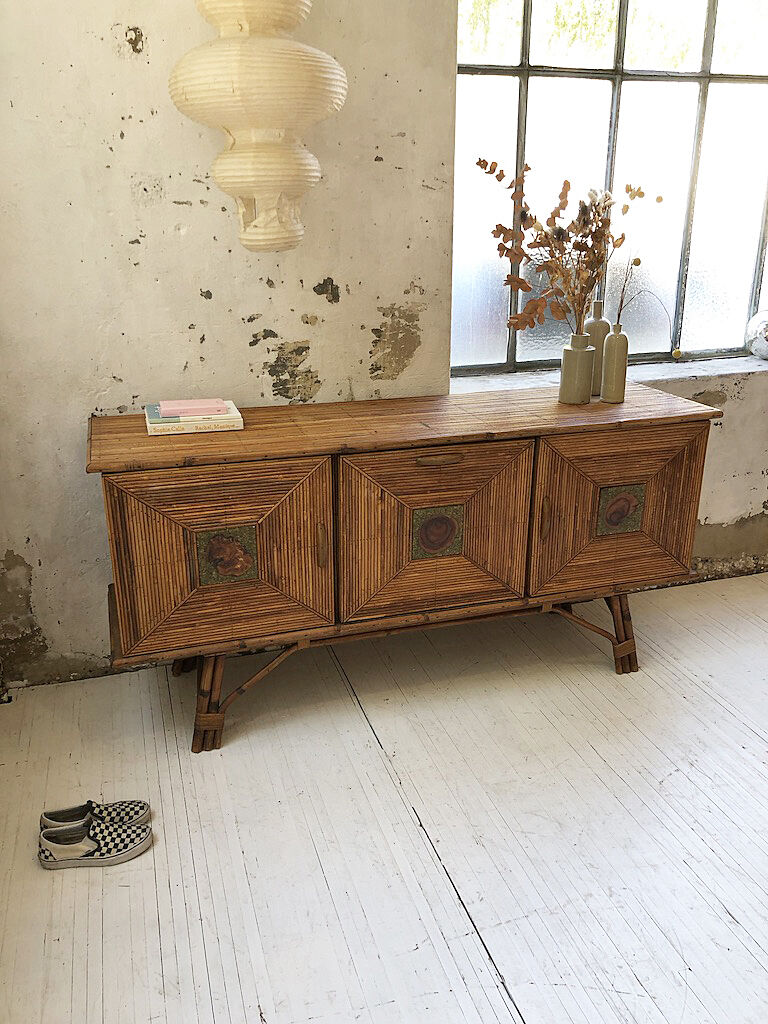 Tropicalist rattan sideboard 60