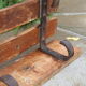 Old workshop coat hanger at 4 patères