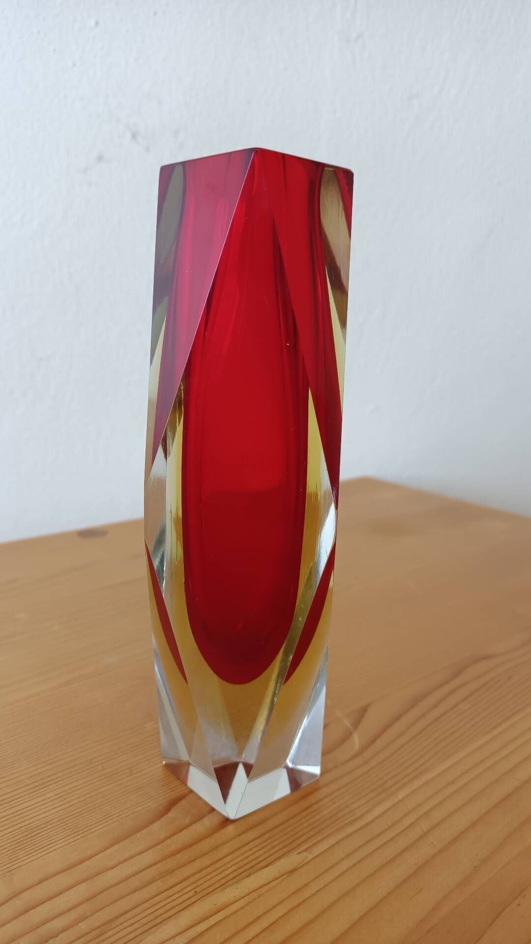 Facet vase Sommerso