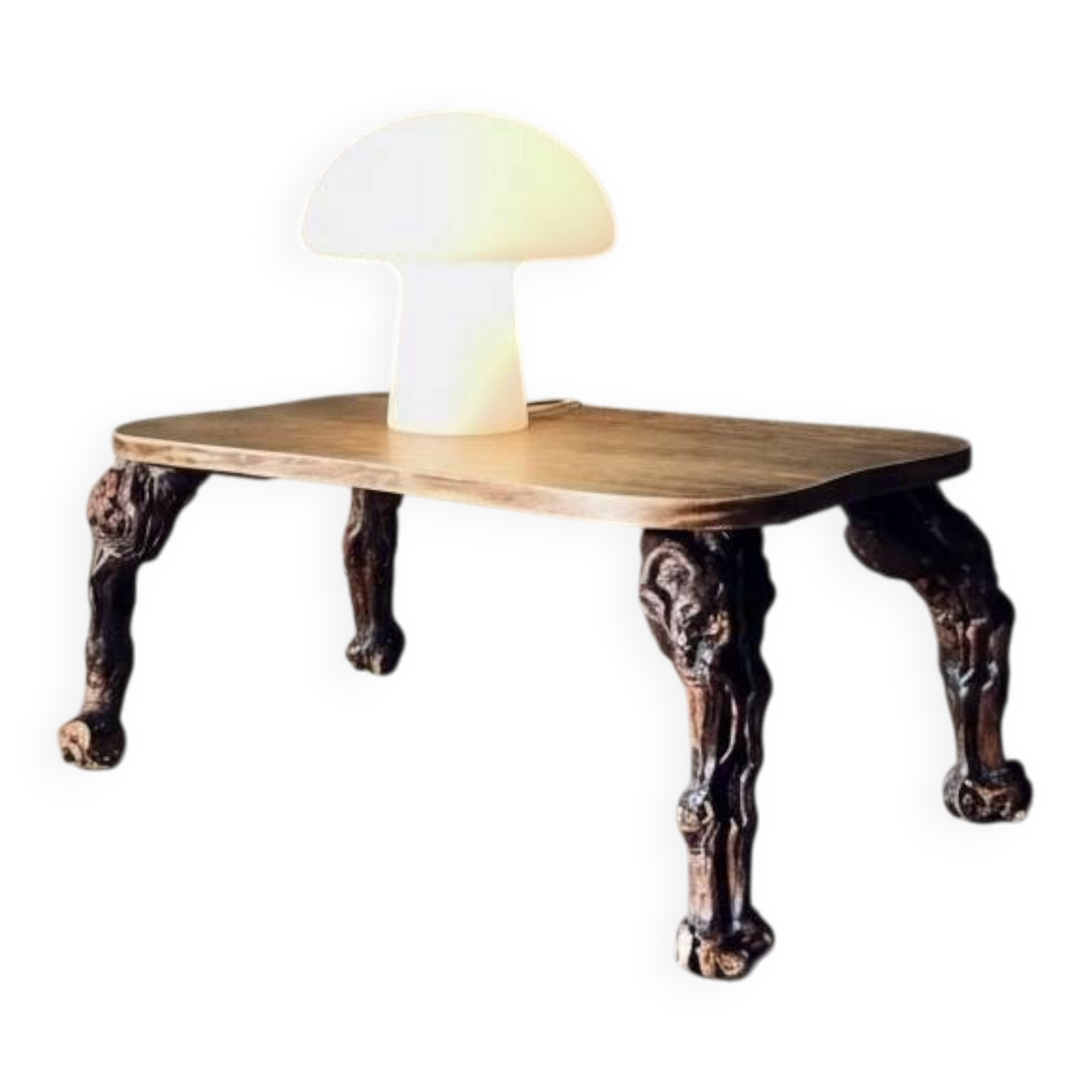 Mid-Century XXth coffee table / Cep de Vigne