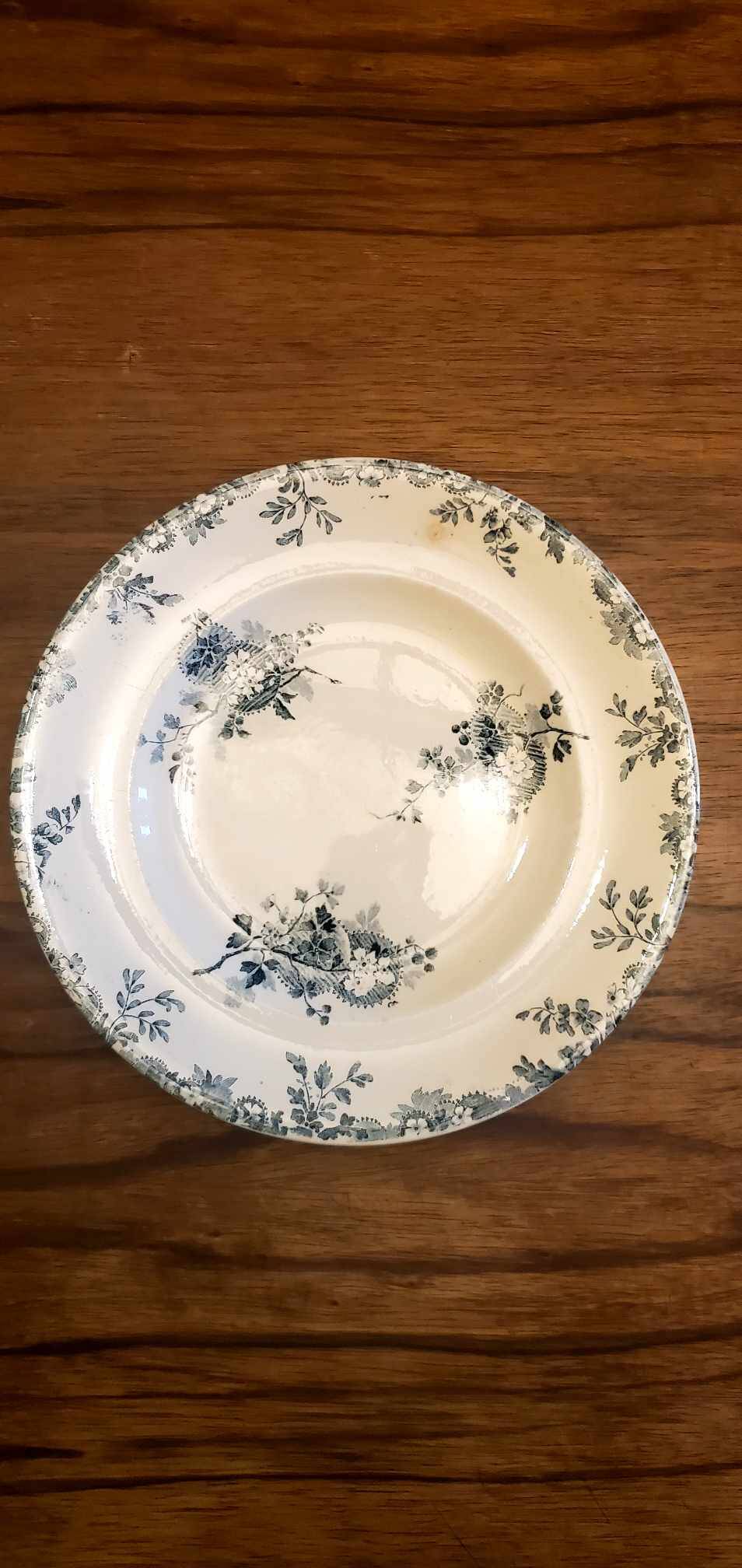 Set of 3 Longwy Hanoi model plates