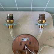 vintage XXth century wall light