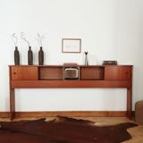Console en teck vintage années 60