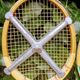 Pair of vintage Adidas Ilie Nastase & Junior tennis rackets
