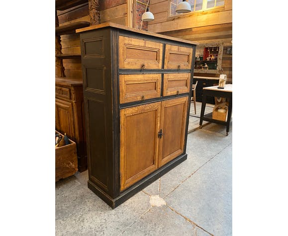Old oak notary furniture