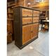 Old oak notary furniture