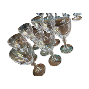 lot de 8 verres à vin