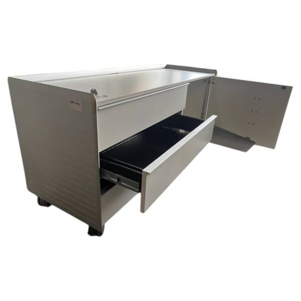 Meuble mobile multimédia couleur blanc BENE