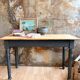 Distressed farmhouse table