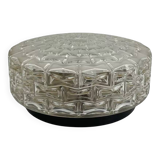 Glass ceiling light, 1960s