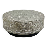 Glass ceiling light, 1960s
