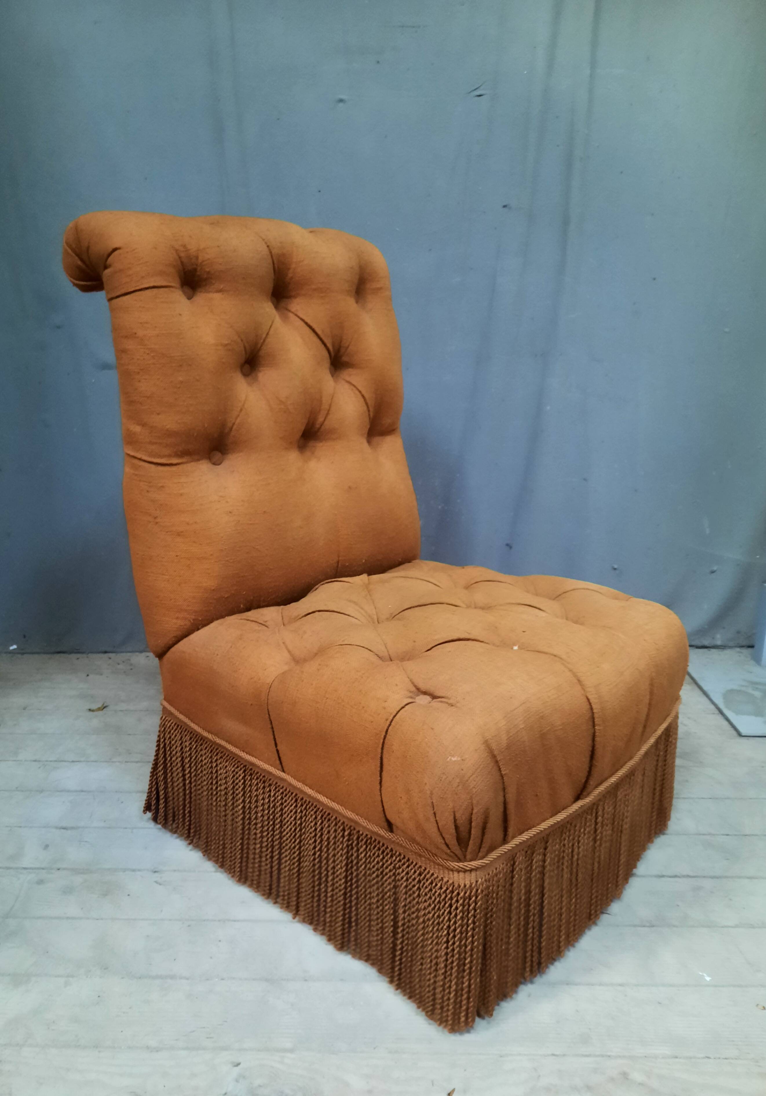 Napoleon III padded chair