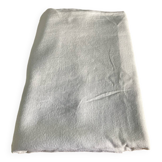 Nappe damassée  blanche
