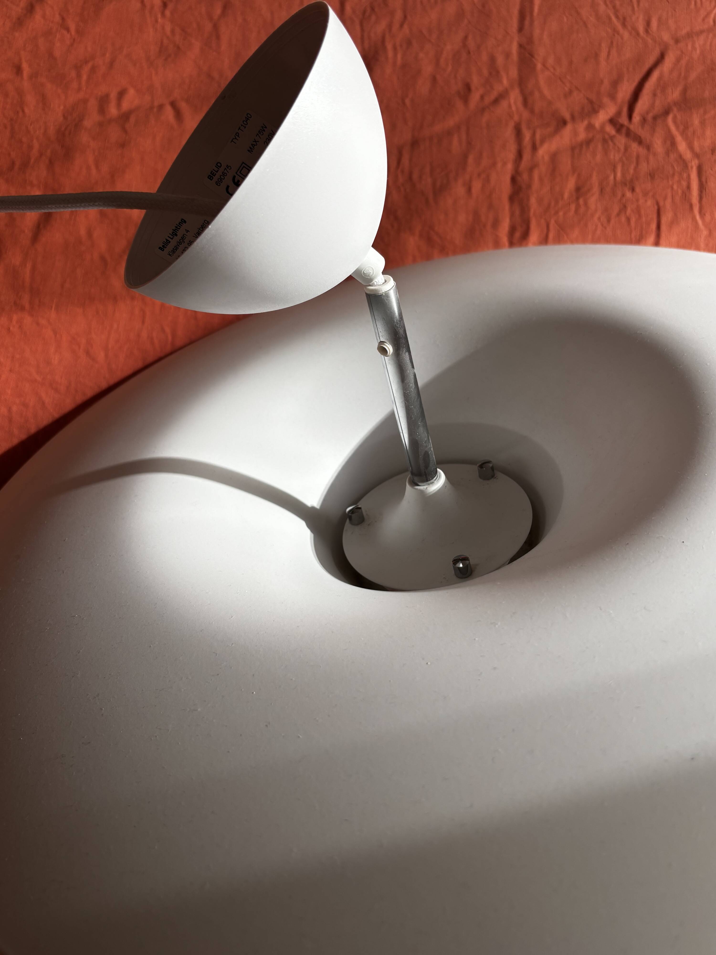 Luminaire suspension DaVinci Belid blanc