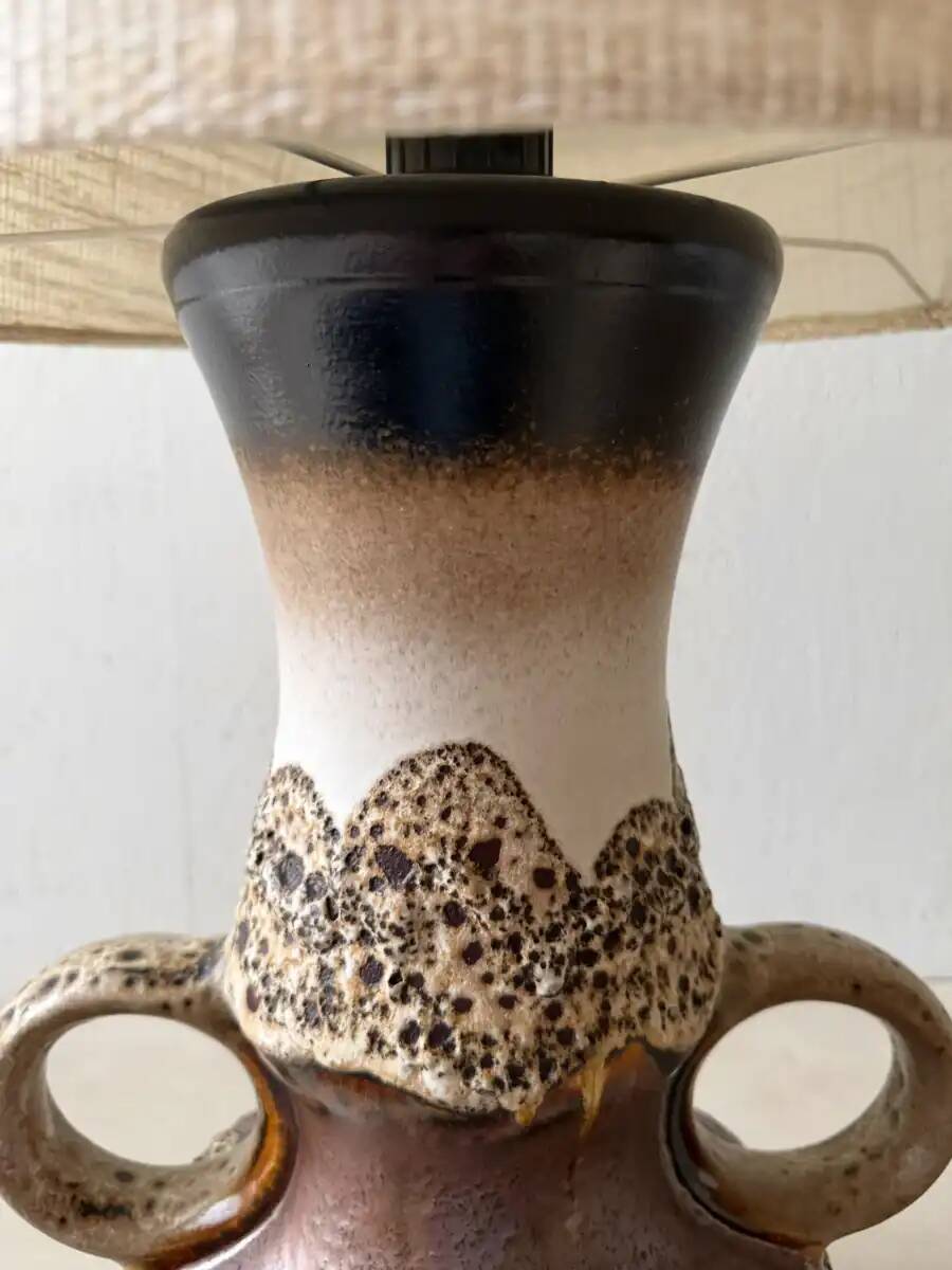 West German Fat Lava table lamp 1970s