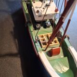 Old wooden trawler toy