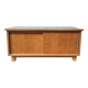Vintage TV / hi-fi cabinet sideboard - oak - 50/60 - French modernist
