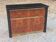 Roche Bobois Mahey black lacquer and burl commode with 3 drawers.