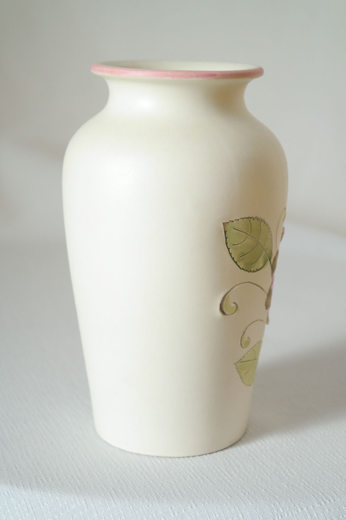Vintage ceramic flower vase Italy Cadorev