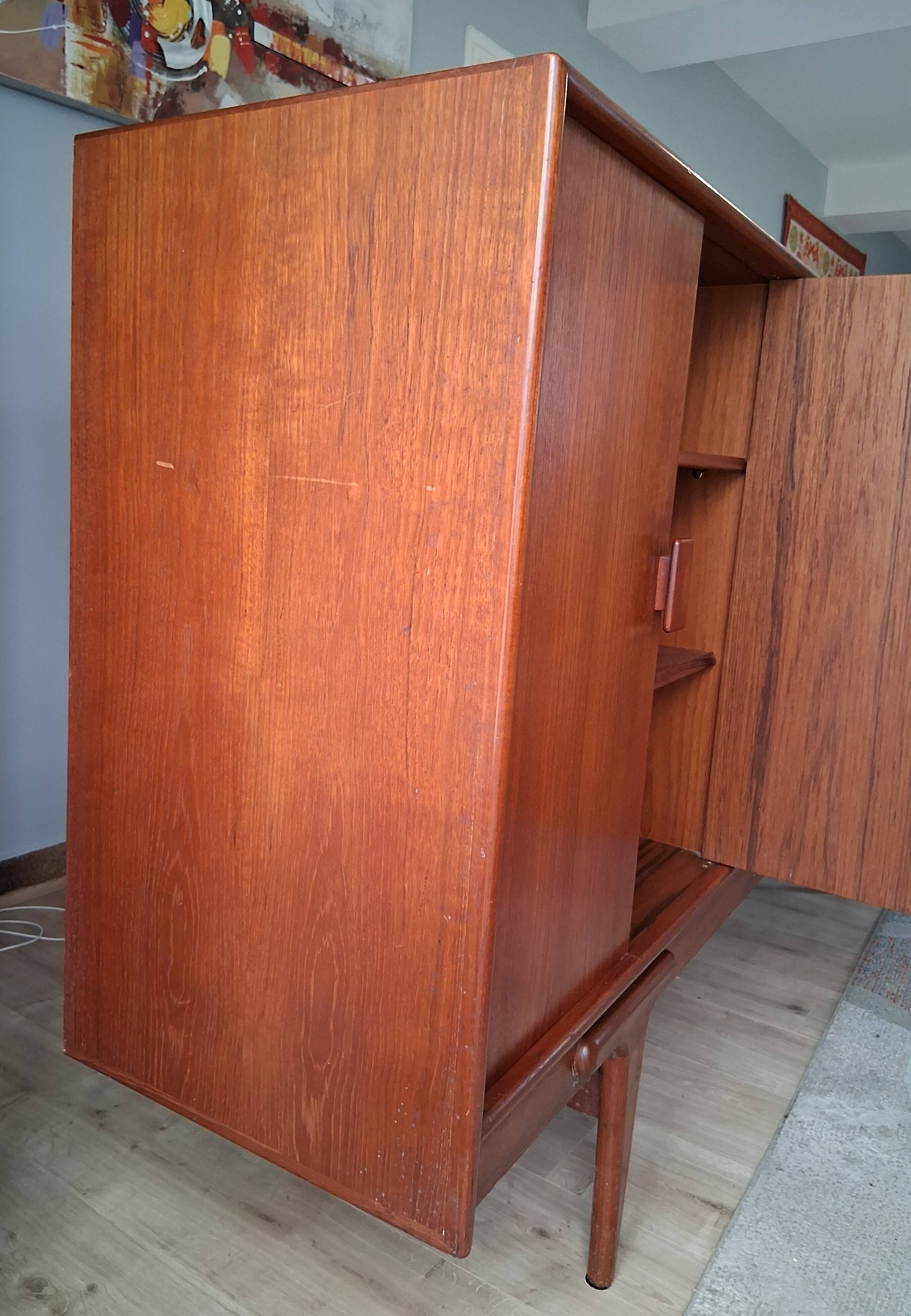 Enfilade scandinave ejvind johansson années 60