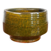 Danish studio pottery bowl from the mid-century by Karen Boel, 1960s.