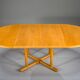 Danish extendable oak dining table by Kurt Østervig for Jason Møbler, 1950s