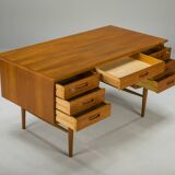 Mid-Century Modern Danish Teak Desk, 1960s