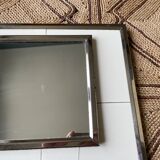 Miroir en faïence vintage