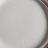 Six Badonviller dinner plates