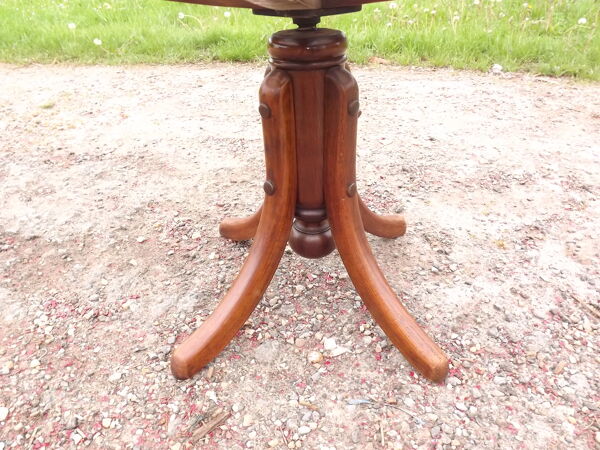 Fauteuil à vis 19ème canné Fischel