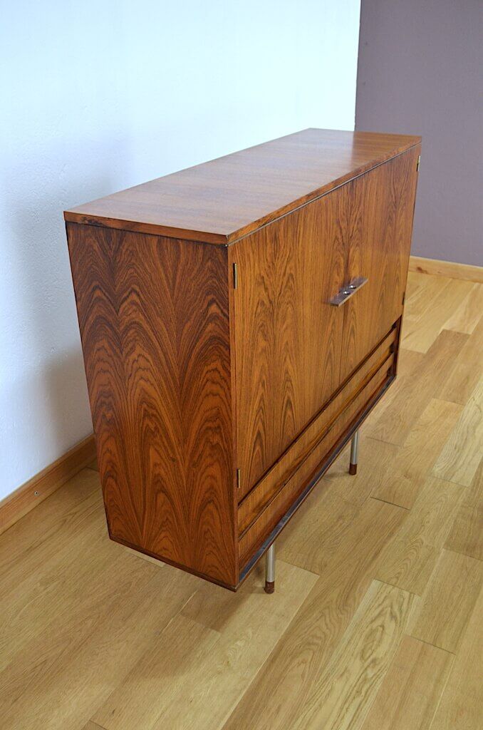 Scandinavian design furniture in rosewood from Rio Alfred Hendrickx 1960